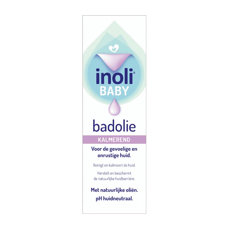 De Inoli Baby Badolie Kalmerend 100 ml is een zachte, verzorgende olie speciaal ontwikkeld voor de tere huid van je baby. Met natuurlijke oliën en kalmerende extracten ondersteunt deze badolie de huid tijdens het badderen, houdt deze soepel en draagt bij aan een rustgevend ritueel voor het slapen gaan.