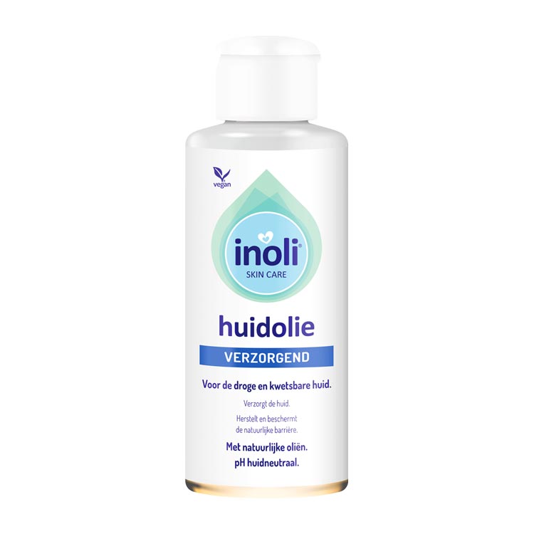 De Inoli Huidolie 150 ml is een veelzijdige, intensief verzorgende olie die de huid voedt en helpt haar natuurlijke balans te behouden. Deze rijke maar goed intrekkende olie ondersteunt de huidbarrière, houdt de huid soepel en geeft een gezonde, verzorgde uitstraling. Geschikt voor dagelijks gebruik op zowel droge als gevoelige huid.