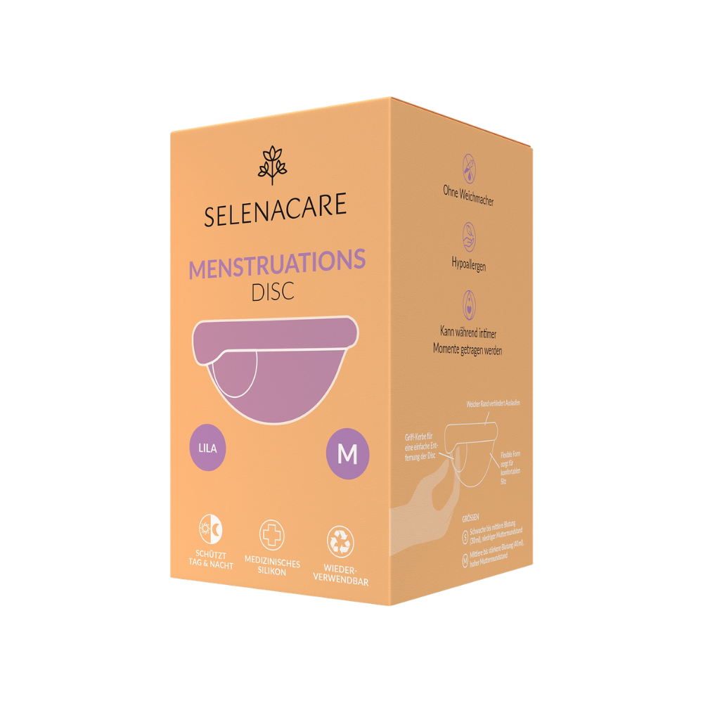 Ervaar ultiem comfort en zekerheid met de Selenacare Menstruatiedisc Lila Maat M. Deze herbruikbare menstruatiecup is ontworpen voor een comfortabele, lekvrije bescherming tijdens je menstruatie. Gemaakt van zacht, medisch siliconenmateriaal biedt de cup een duurzame en veilige oplossing voor dagelijks gebruik.