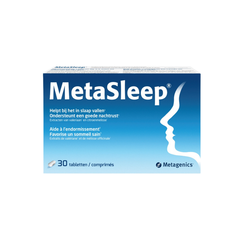 De formule ondersteunt ontspanning en helpt bij het bevorderen van een natuurlijke nachtrust. Metagenics MetaSleep is ontwikkeld om lichaam en geest te ondersteunen bij het inslapen en het behouden van een gezonde slaapkwaliteit. Dankzij de zorgvuldig samengestelde formule met onder andere melatonine en plantenextracten is dit supplement geschikt voor mensen die extra ondersteuning kunnen gebruiken bij het slapen.